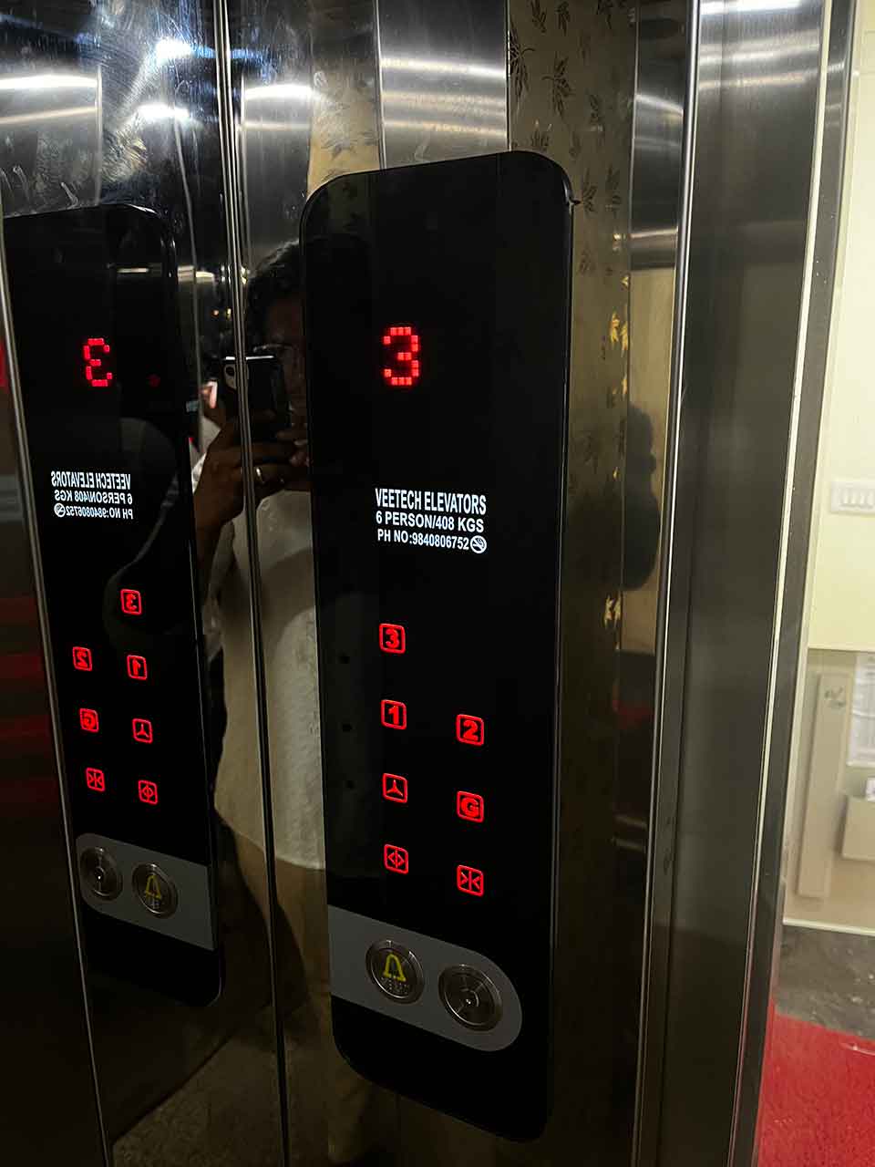 Lift Inside Operating Panel COP